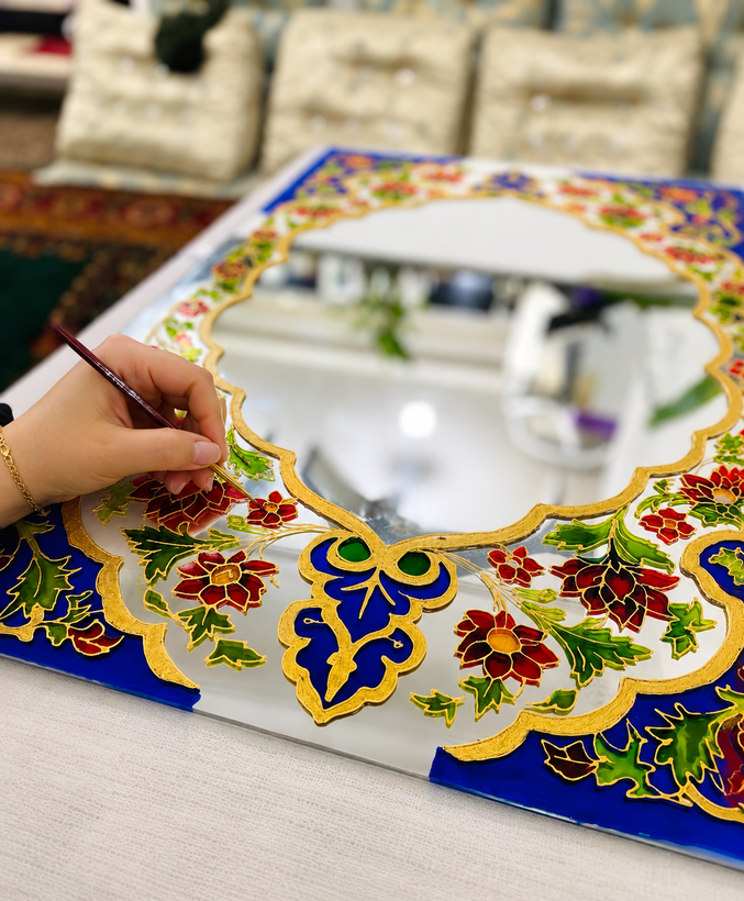 آینه ویترای طرح زرنگار